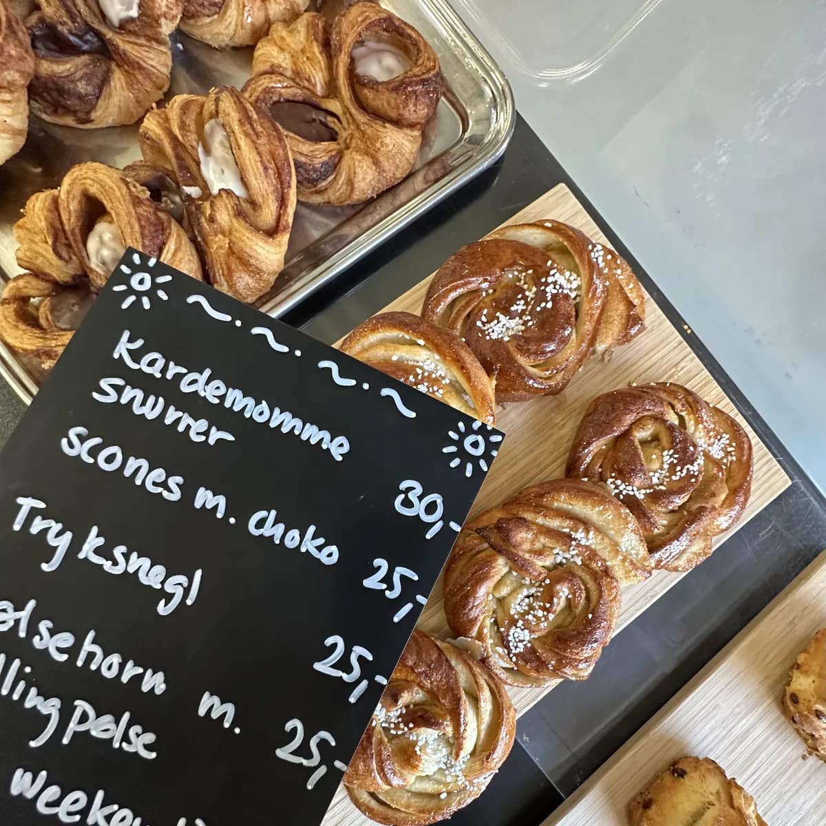 The café at Lidkøb Østerbro